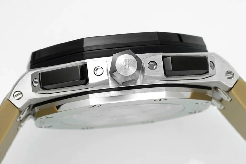 Super Clone Audemars Piguet Offshore Selfwinding Chronograph 26420 42mm Smoke Dial – — clasp and links