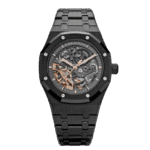 Super Clone Audemars Piguet Royal Oak 15407CE.OO 41mm Skeleton Dial Ceramic V3 Base