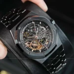 Super Clone Audemars Piguet Royal Oak 15407CE.OO 41mm Skeleton Dial Ceramic V3 Base — clasp and links
