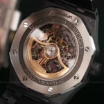 Super Clone Audemars Piguet Royal Oak 15407CE.OO 41mm Skeleton Dial Ceramic V3 Base — view 9