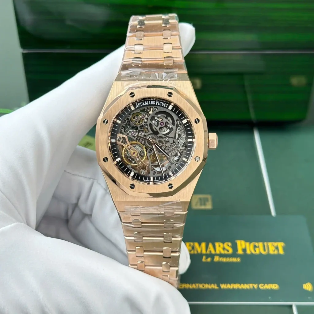 Super Clone Audemars Piguet Royal Oak 41mm Steel Bracelet Steel — dial close-up
