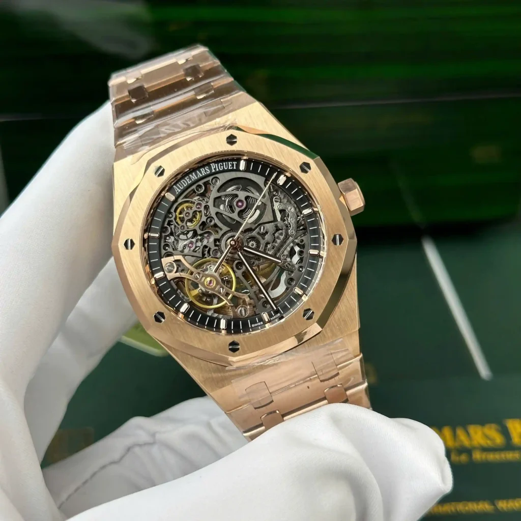 Super Clone Audemars Piguet Royal Oak 41mm Steel Bracelet Steel — case and bezel