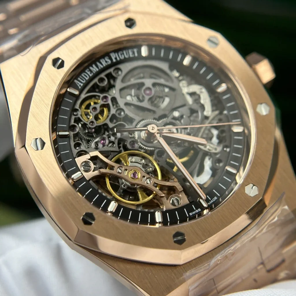 Super Clone Audemars Piguet Royal Oak 41mm Steel Bracelet Steel — side profile