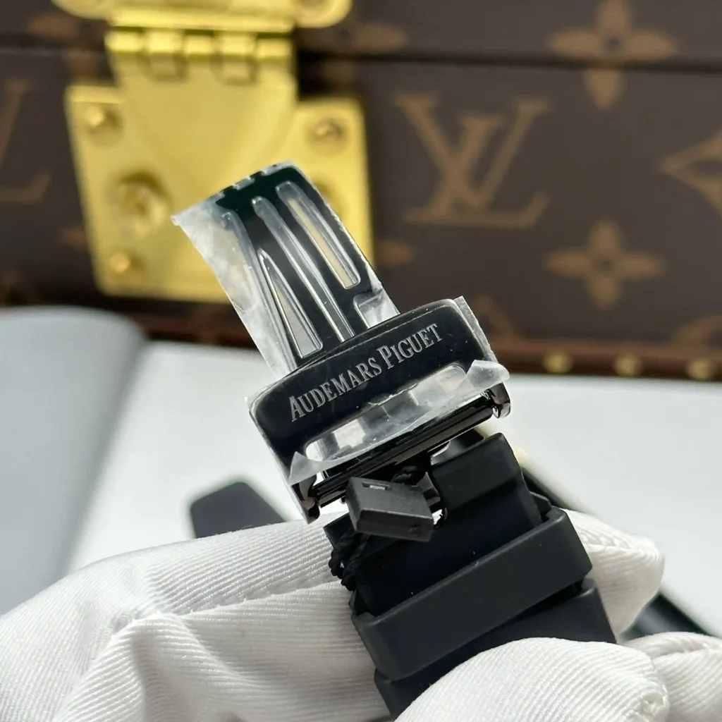Super Clone Audemars Piguet Royal Oak 41mm Steel Bracelet Carbon — view 11