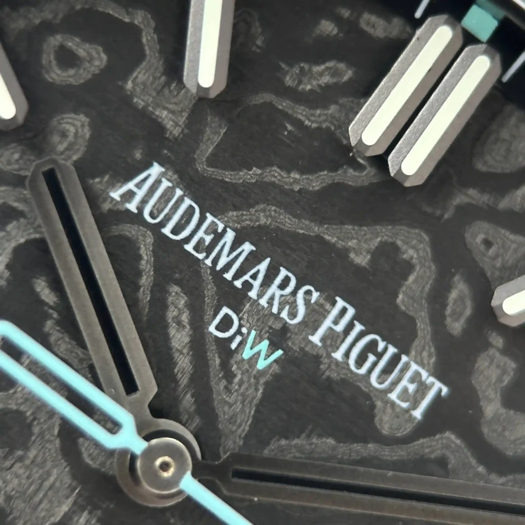 Super Clone Audemars Piguet Royal Oak 41mm Steel Bracelet Carbon — view 9