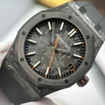 Super Clone Audemars Piguet Royal Oak 15500 DiW Voidline Carbon 41mm orange color — clasp and links