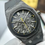 Super Clone Audemars Piguet Royal Oak 41mm Steel Bracelet Carbon — clasp and links