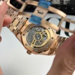 Super Clone Audemars Piguet Royal Oak 41mm Steel Bracelet Steel — movement / caseback view