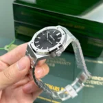 Super Clone Audemars Piguet Royal Oak 41mm Steel Bracelet Steel — side profile