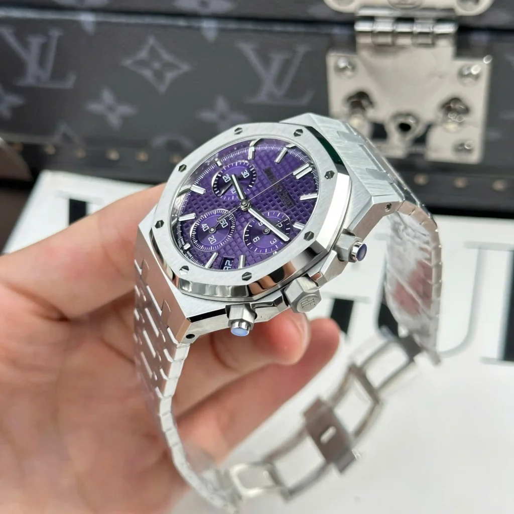 Super Clone Audemars Piguet Royal Oak 41mm Steel Bracelet Steel — case and bezel