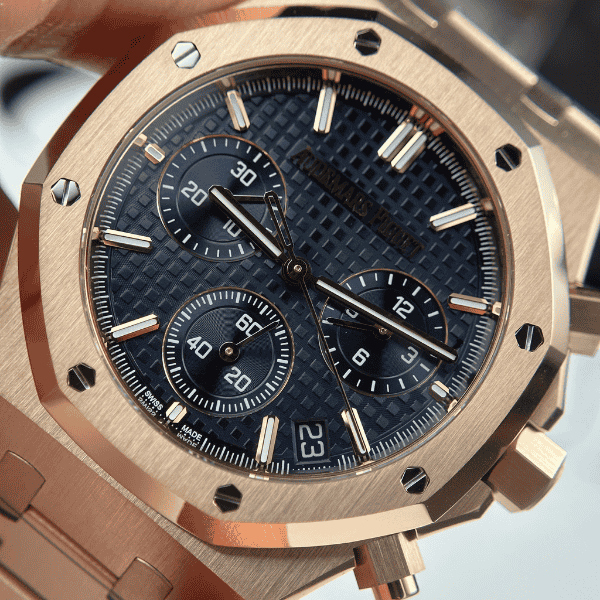 Super Clone Audemars Piguet Royal Oak 41mm Steel Bracelet Steel — side profile