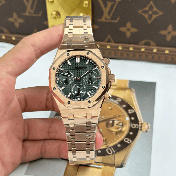 Super Clone Audemars Piguet Royal Oak 41mm Steel Bracelet Steel — dial close-up