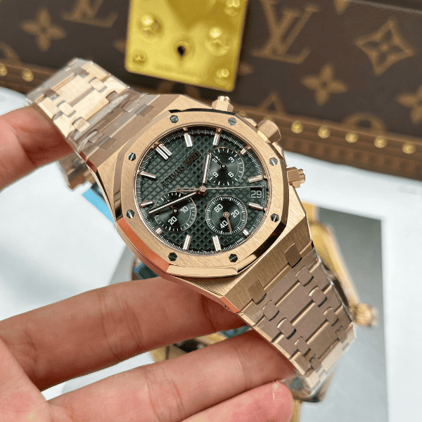 Super Clone Audemars Piguet Royal Oak 41mm Steel Bracelet Steel — case and bezel