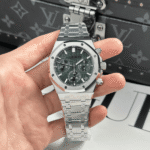 Super Clone Audemars Piguet Royal Oak 41mm Steel Bracelet Steel — dial close-up