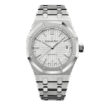 Super Clone Audemars Piguet Royal Oak 37mm 15450ST.OO White Dial Steel