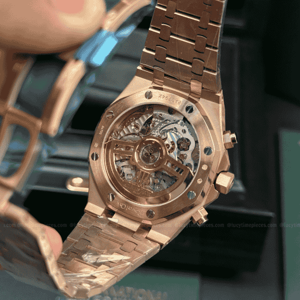 Super Clone Audemars Piguet Royal Oak 26331OR.OO.1220OR.01 Blue Dial — bracelet detail
