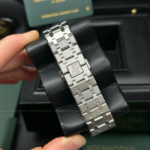 Super Clone Audemars Piguet Royal Oak Chronograph 26331ST Panda Dial Steel 41mm – — clasp and links