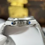 Super Clone Audemars Piguet Royal Oak 38mm Steel Bracelet Steel — on leather display