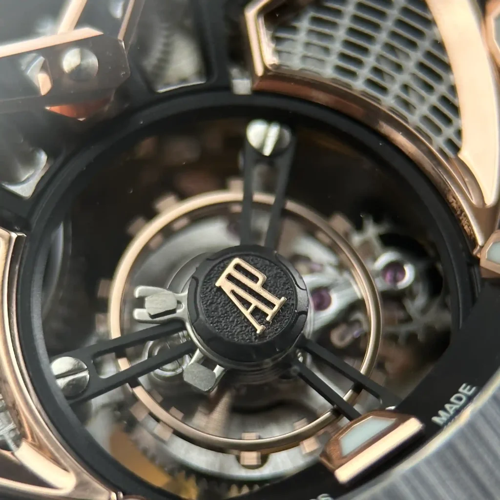 Super Clone Audemars Piguet Royal Oak Concept Flying Tourbillon 26638F0.00.D002CA.01 — clasp and links