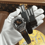Super Clone Audemars Piguet Royal Oak Concept Tourbillon Spider-Man Limited Edition Of 250 – — dial close-up