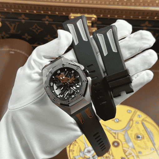 Super Clone Audemars Piguet Royal Oak Concept Tourbillon Spider-Man Limited Edition Of 250 – — dial close-up