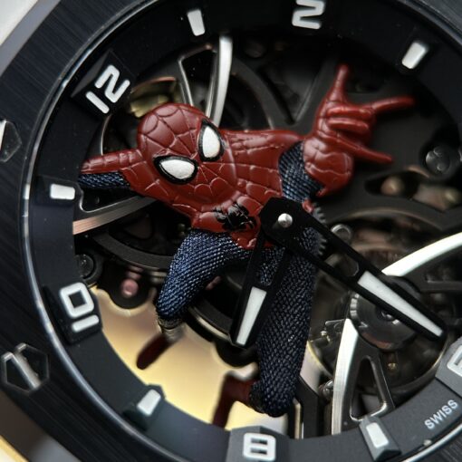 Super Clone Audemars Piguet Royal Oak Concept Tourbillon Spider-Man Limited Edition Of 250 – — clasp and links