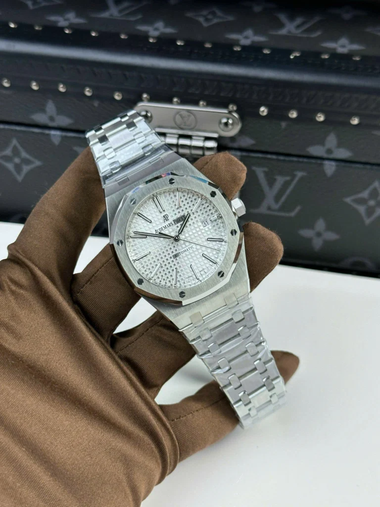 Super Clone Audemars Piguet Royal Oak 41mm Steel Bracelet Steel — case and bezel