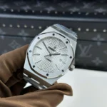 Super Clone Audemars Piguet Royal Oak 41mm Steel Bracelet Steel — side profile