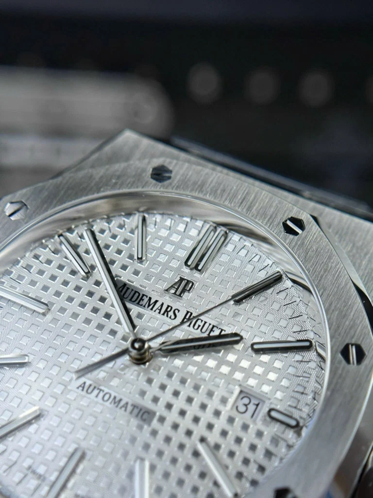 Super Clone Audemars Piguet Royal Oak 41mm Steel Bracelet Steel — movement / caseback view