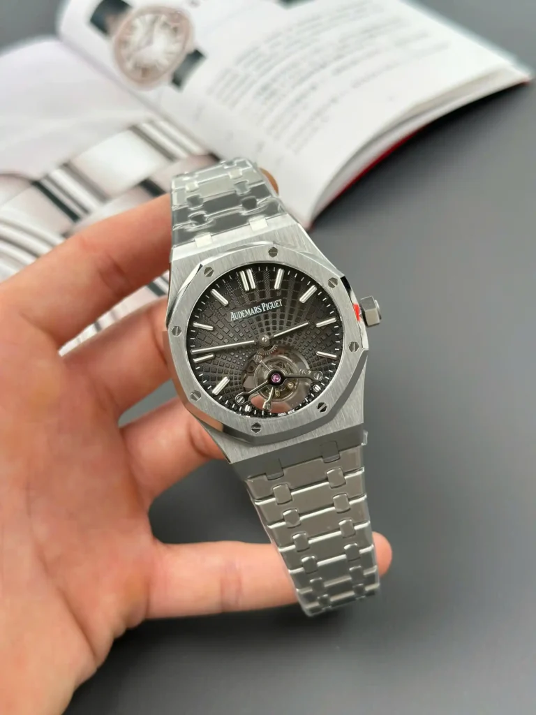 Super Clone Audemars Piguet Royal Oak 41mm Steel Bracelet Steel — case and bezel