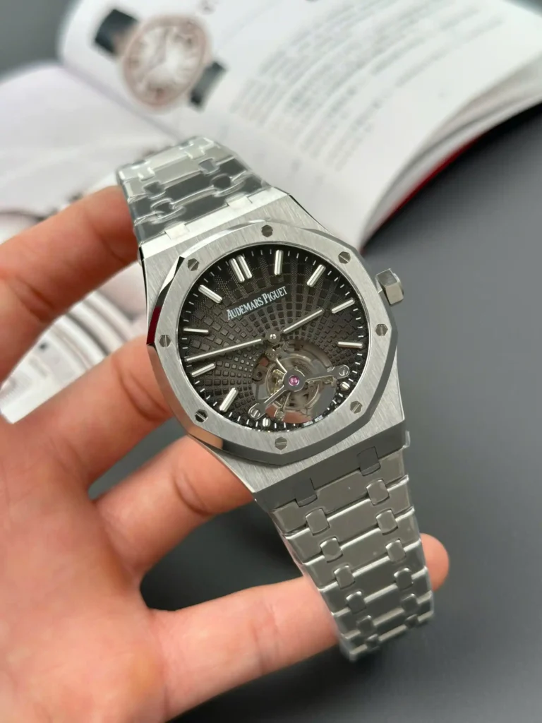 Super Clone Audemars Piguet Royal Oak 41mm Steel Bracelet Steel — side profile
