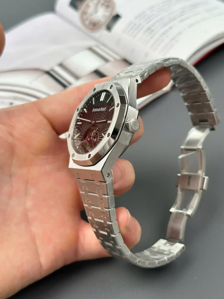 Super Clone Audemars Piguet Royal Oak 41mm Steel Bracelet Steel — clasp and links