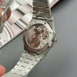 Super Clone Audemars Piguet Royal Oak 41mm Steel Bracelet Steel — movement / caseback view