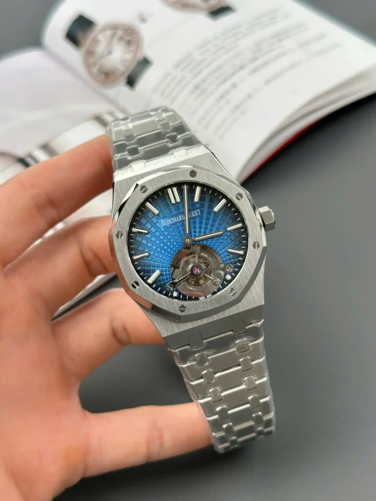Super Clone Audemars Piguet Royal Oak 41mm Steel Bracelet Steel — case and bezel