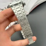 Super Clone Audemars Piguet Royal Oak 41mm Steel Bracelet Steel — movement / caseback view