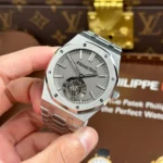 Super Clone Audemars Piguet Royal Oak Flying Tourbillon 26530TI.OO.1220TI.01 41mm – — bracelet detail