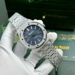 Super Clone Audemars Piguet Royal Oak Frosted Gold 15410BC.GG.1224BC.01 41mm – — dial close-up