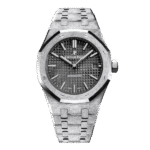 Super Clone Audemars Piguet Royal Oak Frosted-Gold 15454BC 37mm Gray Dial