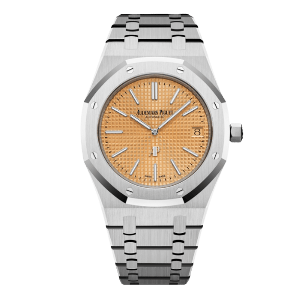 Super Clone Audemars Piguet Royal Oak Jumbo Extra-Thin 15202BC.OO.1240BC.01 39mm Yellow Dial