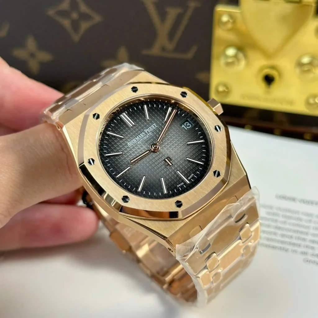 Super Clone Audemars Piguet Royal Oak 41mm Steel Bracelet Steel — dial close-up