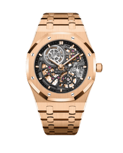 Super Clone Audemars Piguet Royal Oak Jumbo Extra-thin Openworked 16204OR.OO.1240OR.03 39mm –