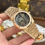 Super Clone Audemars Piguet Royal Oak Jumbo Extra-thin Openworked 16204OR.OO.1240OR.03 39mm – — case and bezel