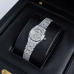 Super Clone Audemars Piguet Royal Oak Mini Frosted Gold 67630BC.GG.1312BC.01 – — case and bezel