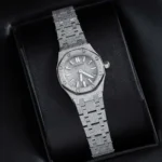 Super Clone Audemars Piguet Royal Oak Mini Frosted Gold 67630BC.GG.1312BC.01 – — side profile