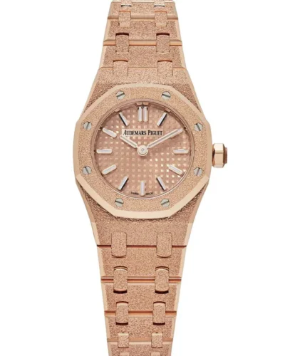 Super Clone Audemars Piguet Royal Oak Mini Frosted Gold 67630OR.GG.1312OR.01 –
