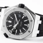 Super Clone Audemars Piguet Royal Oak Offshore 15710ST 42mm Black Dial – — clasp and links