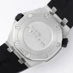 Super Clone Audemars Piguet Royal Oak Offshore 15710ST 42mm Black Dial – — movement / caseback view