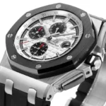 Super Clone Audemars Piguet Royal Oak Offshore 26400SO 44mm White Dial – — dial close-up