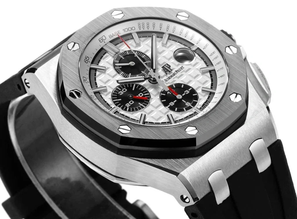 Super Clone Audemars Piguet Royal Oak Offshore 26400SO 44mm White Dial – — side profile