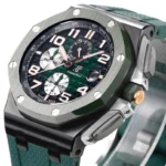 Super Clone Audemars Piguet Royal Oak Offshore 26405ce 44mm Green — dial close-up